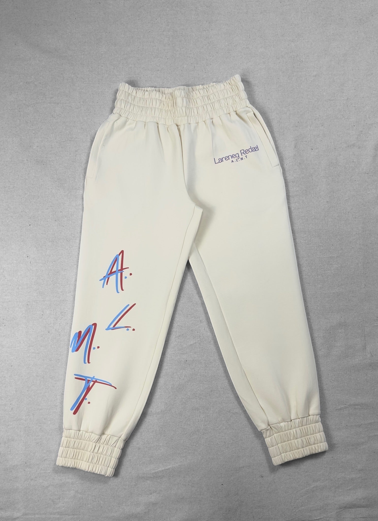 Cream A.L.N.T. Pants